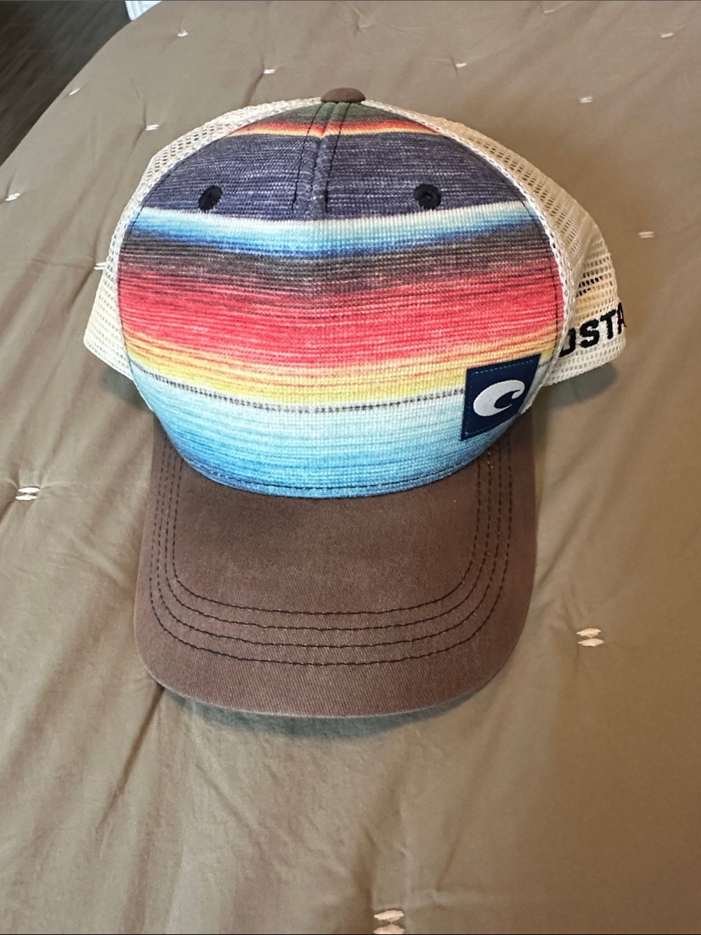 Costa Striped Multicolor Trucker Hat OSFA